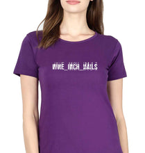 Load image into Gallery viewer, Nine Inch Nails T-Shirt for Women-Purple-Ektarfa.online

