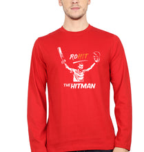 Load image into Gallery viewer, Rohit Sharma Full Sleeves T-Shirt for Men-Red-Ektarfa.online
