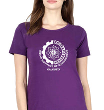 Load image into Gallery viewer, IIM Calcutta T-Shirt for Women-Purple-Ektarfa.online
