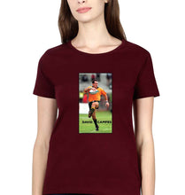 Load image into Gallery viewer, David Campese T-Shirt for Women-Maroon-Ektarfa.online
