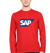 Load image into Gallery viewer, SAP Full Sleeves T-Shirt for Men-Red-Ektarfa.online

