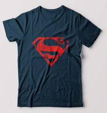 Load image into Gallery viewer, Superman Superhero T-Shirt for Men-Petrol Blue-Ektarfa.online
