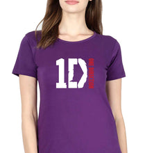 Load image into Gallery viewer, One Direction T-Shirt for Women-Purple-Ektarfa.online
