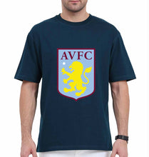 Load image into Gallery viewer, Aston Villa Oversized T-Shirt for Men-Petrol Blue-Ektarfa.online
