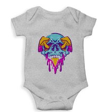 Load image into Gallery viewer, Trippy Psychedelic Skull Romper For Baby Boy/Girl-Grey-Ektarfa.online
