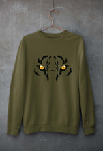 Load image into Gallery viewer, Tiger Eyes Unisex Sweatshirt for Men/Women-Olive Green-Ektarfa.online
