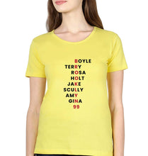 Load image into Gallery viewer, Brooklyn Nine-Nine T-Shirt for Women-Yellow-Ektarfa.online
