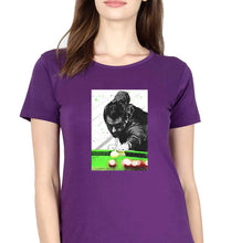 Load image into Gallery viewer, Ronnie O&#39;Sullivan Snooker T-Shirt for Women-Purple-Ektarfa.online
