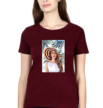 Load image into Gallery viewer, Lana Del Rey T-Shirt for Women-Maroon-Ektarfa.online
