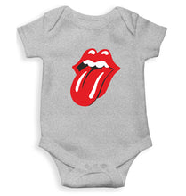 Load image into Gallery viewer, Rolling Stones Kids Romper Kids Romper For Baby Boy/Girl-0-5 Months(18 Inches)-Grey-Ektarfa.online
