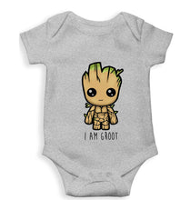 Load image into Gallery viewer, Groot Kids Romper For Baby Boy/Girl-0-5 Months(18 Inches)-Grey-Ektarfa.online
