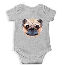 Load image into Gallery viewer, Pug Dog Kids Romper For Baby Boy/Girl-Grey-Ektarfa.online
