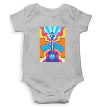 Load image into Gallery viewer, Psychedelic Kids Romper Kids Romper For Baby Boy/Girl-0-5 Months(18 Inches)-Grey-Ektarfa.online
