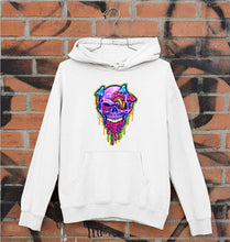 Load image into Gallery viewer, Trippy Psychedelic Skull Unisex Hoodie for Men/Women-White-Ektarfa.online

