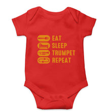 Load image into Gallery viewer, Trumpet Kids Romper For Baby Boy/Girl-0-5 Months(18 Inches)-Red-Ektarfa.online
