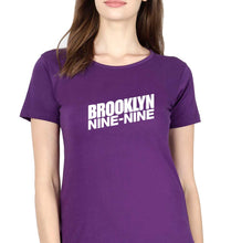 Load image into Gallery viewer, Brooklyn Nine-Nine T-Shirt for Women-Purple-Ektarfa.online
