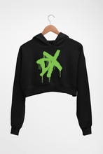 Load image into Gallery viewer, DX WWE Crop HOODIE FOR WOMEN-Black-Ektarfa.online
