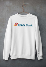 Load image into Gallery viewer, ICICI Bank Unisex Sweatshirt for Men/Women-White-Ektarfa.online
