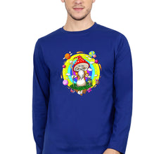 Load image into Gallery viewer, Mushroom Full Sleeves T-Shirt for Men-Royal blue-Ektarfa.online
