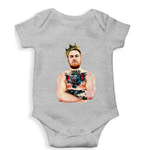 Load image into Gallery viewer, Conor McGregor UFC Kids Romper For Baby Boy/Girl-0-5 Months(18 Inches)-Grey-Ektarfa.online
