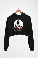 Load image into Gallery viewer, Olympia Crop HOODIE FOR WOMEN-Black-Ektarfa.online
