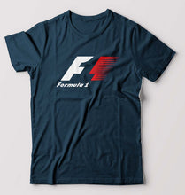 Load image into Gallery viewer, Formula1 (F1) T-Shirt for Men-Petrol Blue-Ektarfa.online
