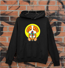 Load image into Gallery viewer, Puppy Unisex Hoodie for Men/Women-Black-Ektarfa.online
