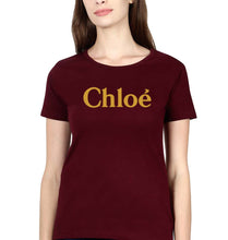Load image into Gallery viewer, Chloé T-Shirt for Women-Maroon-Ektarfa.online
