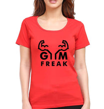 Load image into Gallery viewer, Gym T-Shirt for Women-Red-Ektarfa.online
