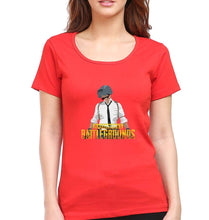 Load image into Gallery viewer, PUBG Player Unknown&#39;s Battleground T-Shirt for Women-Red-Ektarfa.online
