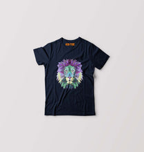 Load image into Gallery viewer, LION Kids T-Shirt for Boy/Girl-Navy Blue-Ektarfa.online
