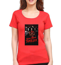 Load image into Gallery viewer, Thriller T-Shirt for Women-Red-Ektarfa.online
