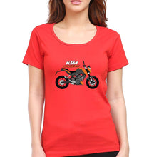 Load image into Gallery viewer, Duke T-Shirt for Women-Red-Ektarfa.online
