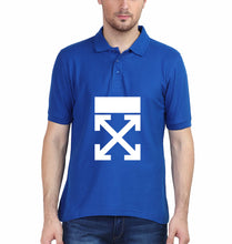 Load image into Gallery viewer, Off-white Polo T-Shirt for Men-Royal Blue-Ektarfa.online
