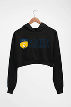 Load image into Gallery viewer, Amity Crop HOODIE FOR WOMEN-Black-Ektarfa.online
