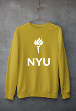 Load image into Gallery viewer, New York University Unisex Sweatshirt for Men/Women-Mustard Yellow-Ektarfa.online
