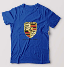 Load image into Gallery viewer, Porsche T-Shirt for Men-Royal Blue-Ektarfa.online
