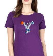 Load image into Gallery viewer, Gym T-Shirt for Women-Purple-Ektarfa.online
