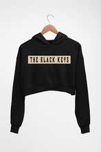 Load image into Gallery viewer, The Black Keys Crop HOODIE FOR WOMEN-Black-Ektarfa.online

