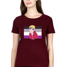 Load image into Gallery viewer, fanart todd chavez T-Shirt for Women-Maroon-Ektarfa.online
