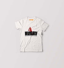 Load image into Gallery viewer, Rugby Kids T-Shirt for Boy/Girl-White-Ektarfa.online
