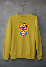Load image into Gallery viewer, Mickey Mouse Unisex Sweatshirt for Men/Women-Mustard Yellow-Ektarfa.online

