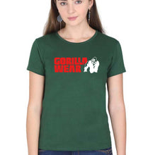 Load image into Gallery viewer, Gorilla Wear T-Shirt for Women-Dark Green-Ektarfa.online
