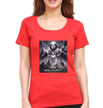 Load image into Gallery viewer, Moon Knight T-Shirt for Women-Red-Ektarfa.online
