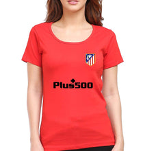 Load image into Gallery viewer, Atletico Madrid 2021-22 T-Shirt for Women-Red-Ektarfa.online
