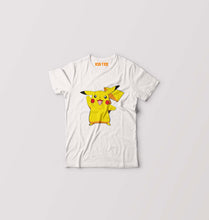Load image into Gallery viewer, Pikachu Kids T-Shirt for Boy/Girl-White-Ektarfa.online
