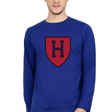 Load image into Gallery viewer, Harvard Full Sleeves T-Shirt for Men-Royal Blue-Ektarfa.online
