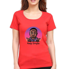 Load image into Gallery viewer, Khaby Lame T-Shirt for Women-Red-Ektarfa.online

