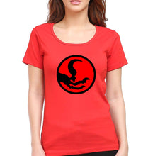 Load image into Gallery viewer, Jurassic Park T-Shirt for Women-Red-Ektarfa.online

