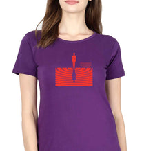 Load image into Gallery viewer, Stranger Things T-Shirt for Women-Purple-Ektarfa.online
